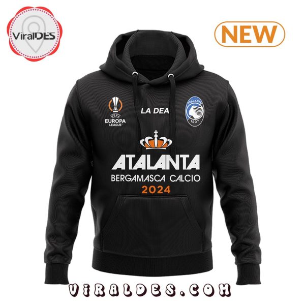 ATALANTA UFFA Europa League Champions 2023-2024 Black Hoodie