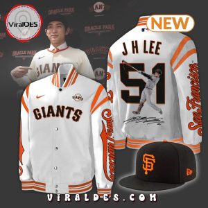 Jung-Hoo Lee Giants 2023 Special New White Baseball Jacket
