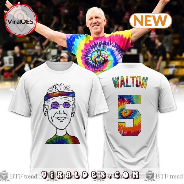 Bill Walton 2024 New White Style Shirt