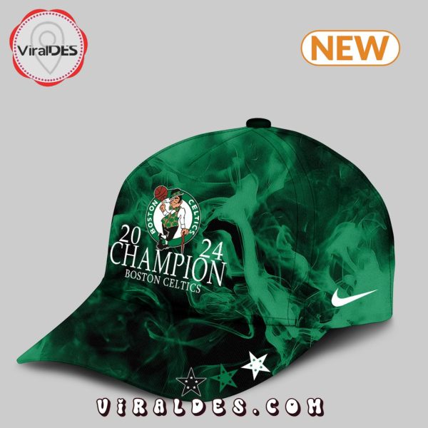 Boston Celtics 18times Champions Green Edition Hoodie, Cap