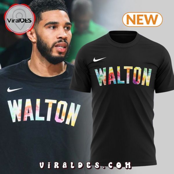 Boston Celtics Bill Walton Black Nike Logo Hoodie