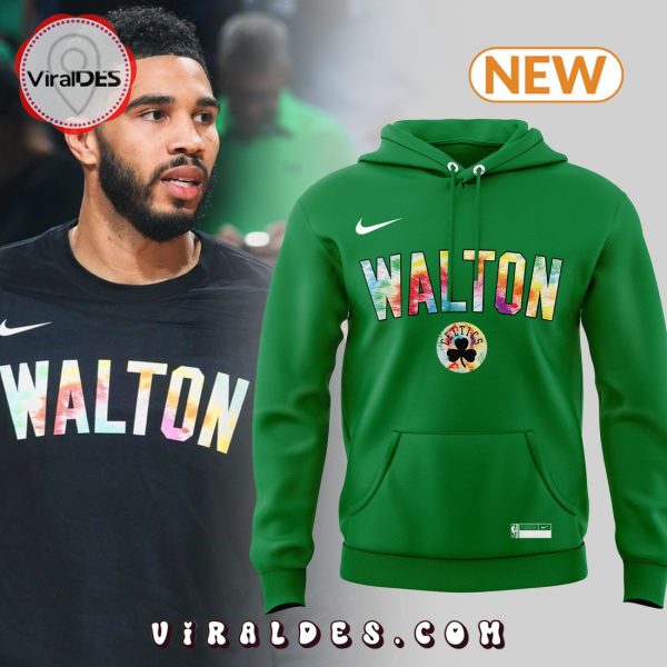 Boston Celtics Bill Walton Hoodie – Green