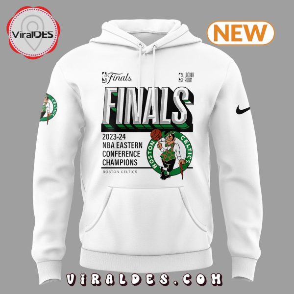 Boston Celtics Eastern Conference Champs White 2023-2024 Shirt