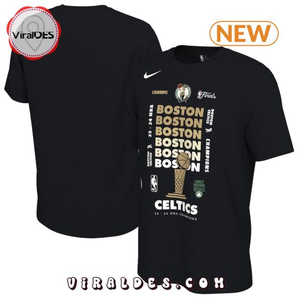 Boston Celtics Nike Luxury 2024 Finals Champions Shirt