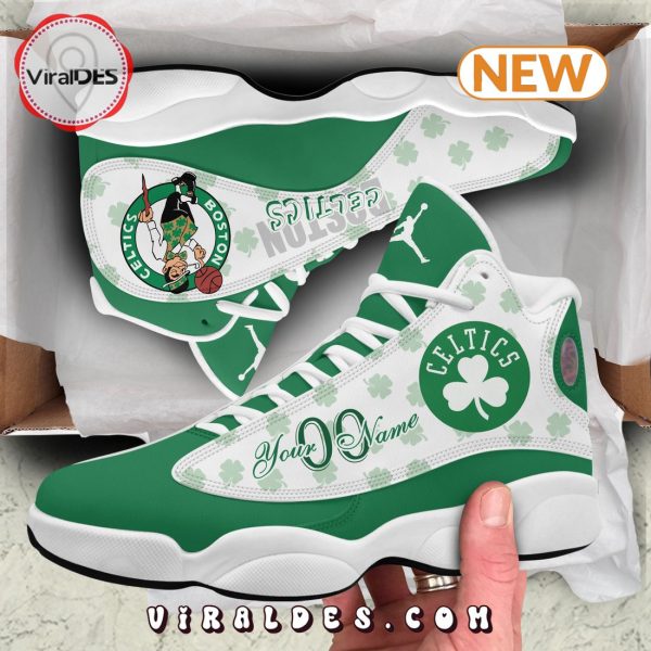 Boston Celtics Personalized Shoes Limited Edition Air Jordan 13