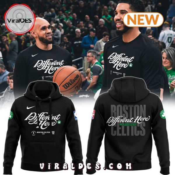 Boston Celtics Special 2024 DifferentHere Hoodie, Jogger, Cap