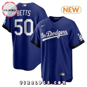 Mookie Betts Special Royal City Connect Replica Player Jersey