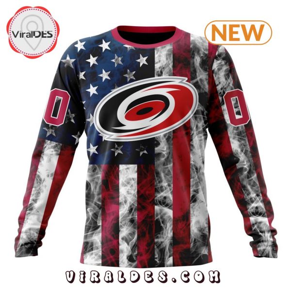 Carolina Hurricanes For Independence Day The Fourth Of July Hoodie