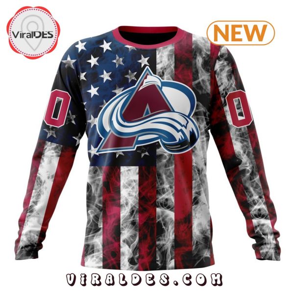 Colorado Avalanche For Independence Day The Fourth Of July Hoodie