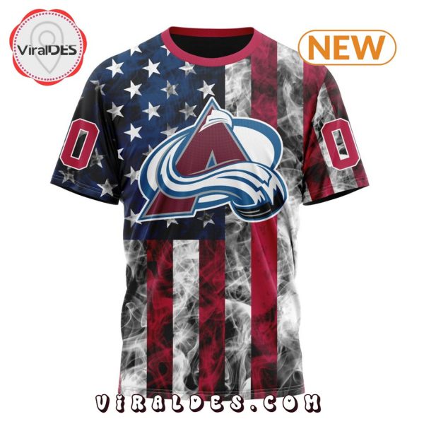 Colorado Avalanche For Independence Day The Fourth Of July Hoodie