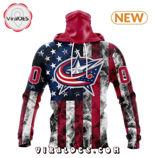 Columbus Blue Jackets For Independence Day The Fourth Of July Hoodie