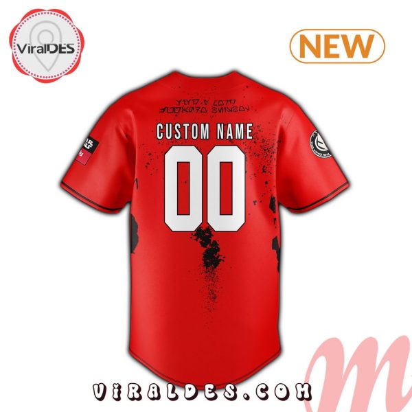 Custom Diablos Rojos del 2024 México X STAR WARS Baseball Jersey