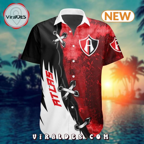 Custom LIGA MX Atlas F.C Special Design Button Shirt