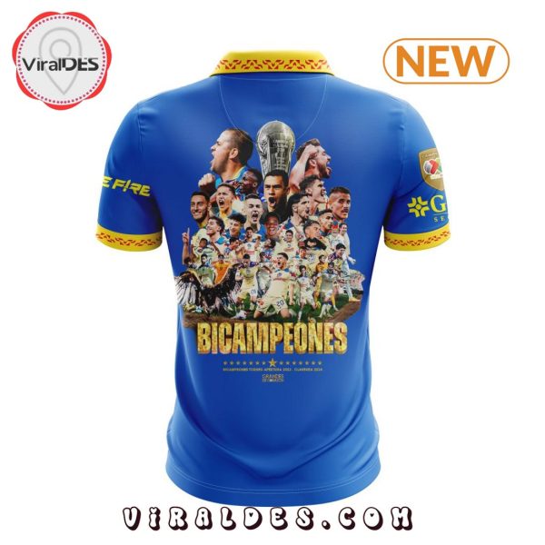 Custom LIGA MX Club America Special Bicampeones Design Polo