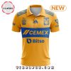 Custom LIGA MX Tigres UANL 2025 Away Polo