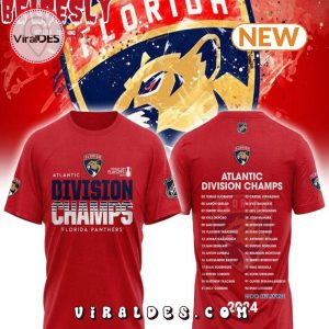 Florida Panthers Atlantic Division Champs 2024 Stanley Cup Playoffs Shirt