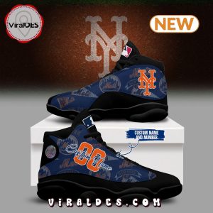 Personalized New York Mets Fan Gifts Air Jordan 13 Signature
