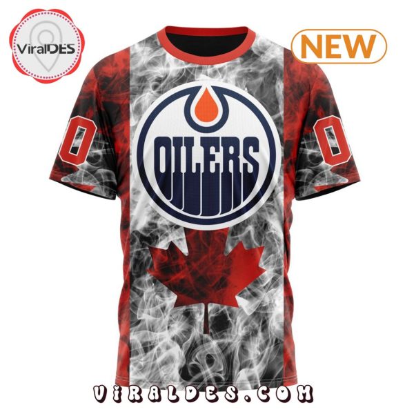 Edmonton Oilers Premium Design For Canada Day Hoodie