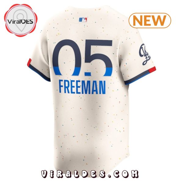 Freddie Freeman Cream 2024 City Connect Limited Player Baseball Jersey