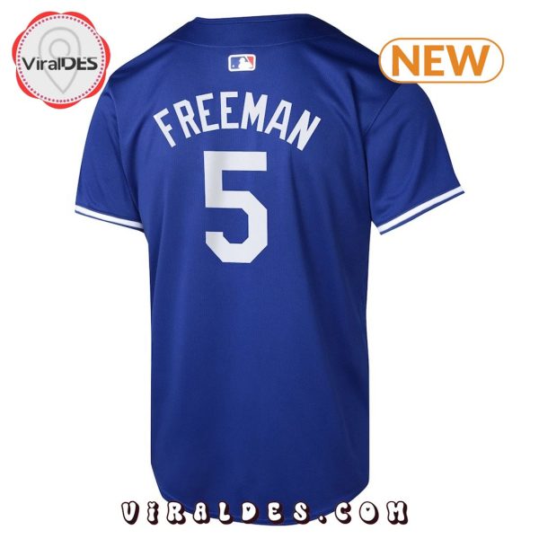 Freddie Freeman Premium Royal Alternate Replica Player Jersey