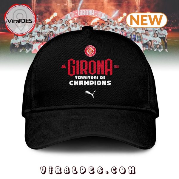 Girona FC Champion 2024 Black Cap
