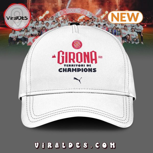 Girona FC Champion 2024 White Cap