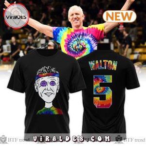 Bill Walton 2024 New Black Style Shirt