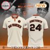 In Memory Of Willie Mays 2024 Rickwood Field Polo Shirt