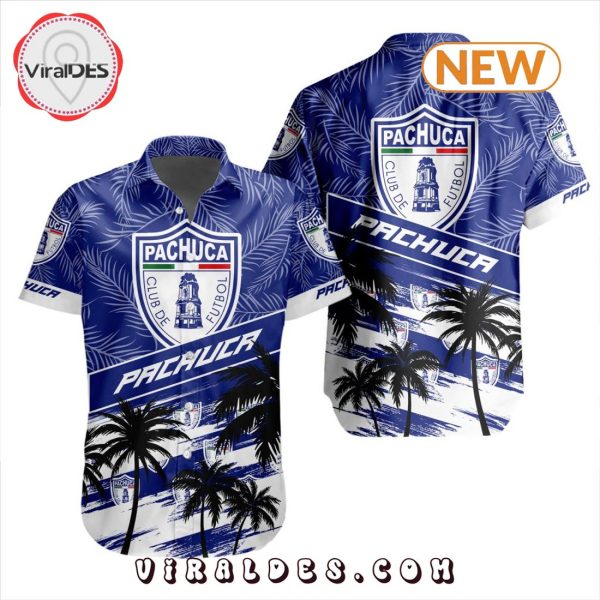 LIGA MX C.F. Pachuca Special Hawaiian Shirt, Shorts