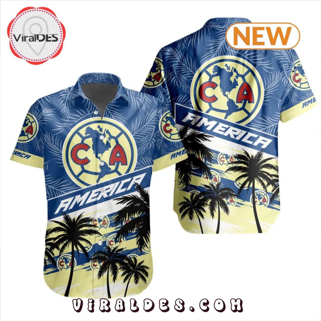 LIGA MX Club America Special Hawaiian Shirt, Shorts