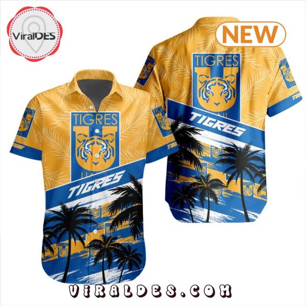 LIGA MX Tigres UANL Special Hawaiian Shirt, Shorts
