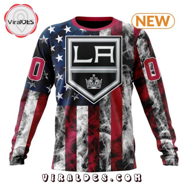 Los Angeles Kings For Independence Day The Fourth Of July Hoodie