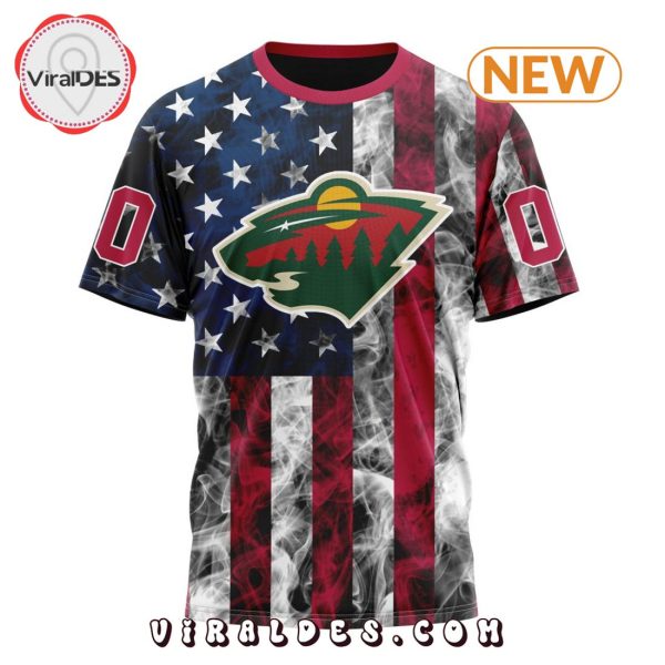 Minnesota Wild For Independence Day The Fourth Of July Hoodie