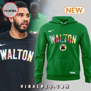 Boston Celtics Bill Walton Hoodie - Green