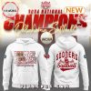 Oklahoma Sooners NCAA Softball 2024 Champions White Hoodie