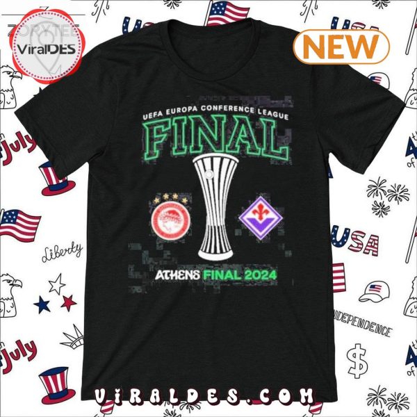 Olympiakos Vs Fiorentina UEFA Europa Conference League Final Athens Final 2024 Shirt