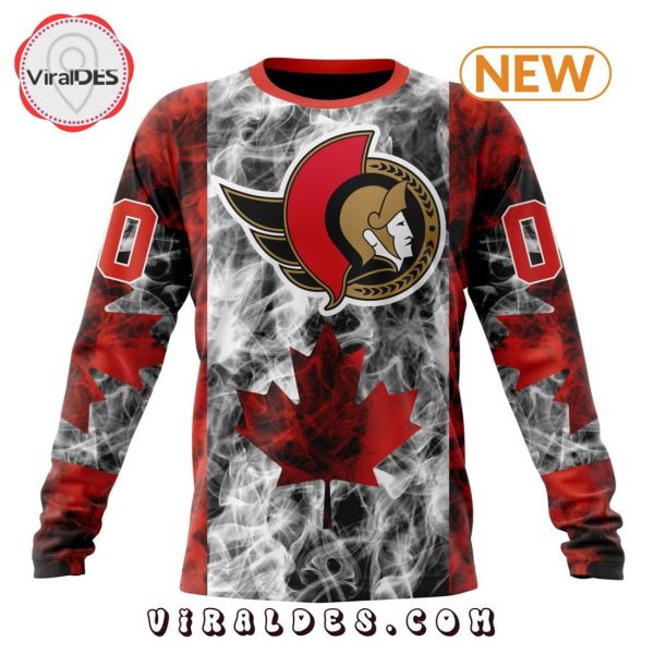 Ottawa Senators Premium Design For Canada Day Hoodie