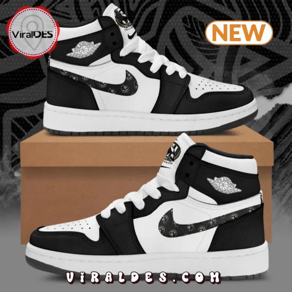 Premium Collingwood FC Air Jordan 1 High Top Sneakers