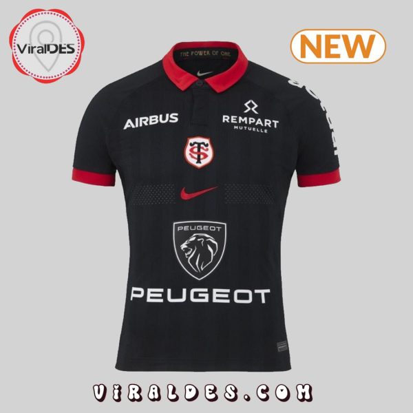 Premium Stade Toulousain Home Jersey 2024 Polo Shirt