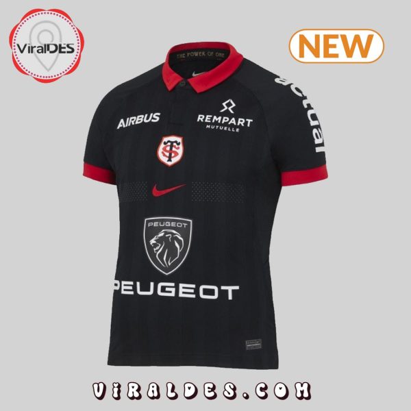 Premium Stade Toulousain Home Jersey 2024 Polo Shirt