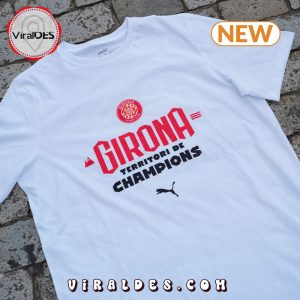 Girona FC Territori de Champions 2024 White Hoodie
