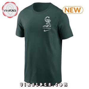 Colorado Rockies Special Baseball Team Green Shirt