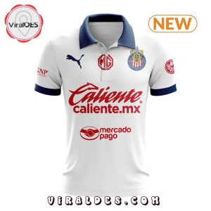 Custom LIGA MX Chivas Guadalajara 2025 Away Polo