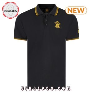 Premium Southampton FC Black Polo Shirt