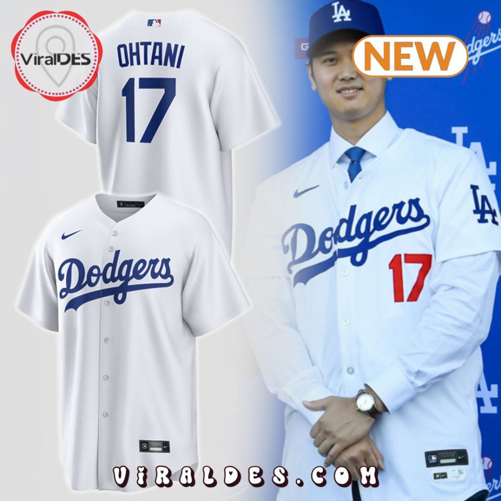 Shohei Ohtani White Home Replica Design Player Jersey