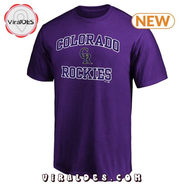 Special Colorado Rockies Baseball Team Purple Shirt