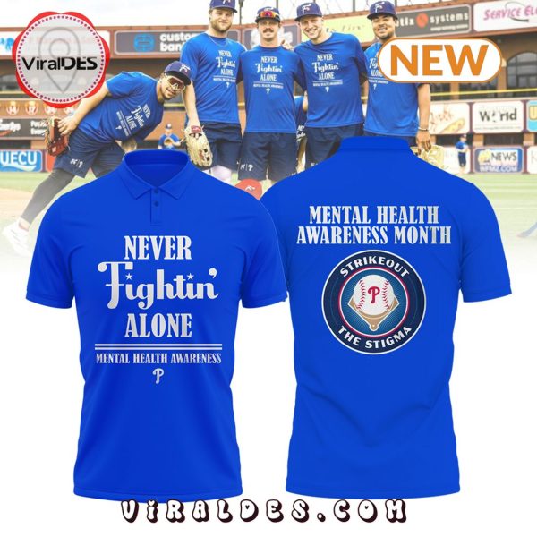 Special Mental Health Awareness Month Philadelphia Phillies Polo