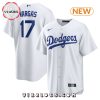 Special Mookie Betts White Home Replica Player Jersey