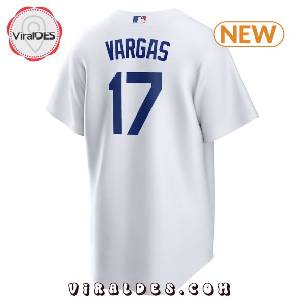 Special Miguel Vargas White Replica Player Baseball Jersey
