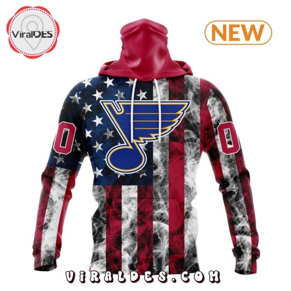 St. Louis Blues For Independence Day The Fourth Of July Hoodie